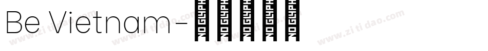 Be Vietnam字体转换